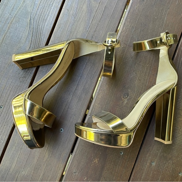 Gianvito Rossi - Bronze Heels - Picture 4 of 7